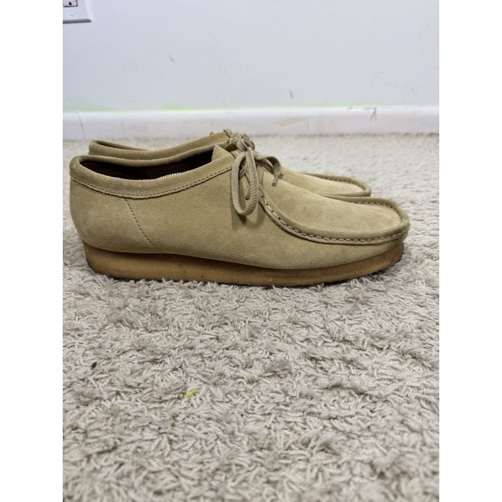 Clarks Originals Wallabee Chukka Boots Shoes Maple Suede Mens 13M Classic Hippie - Picture 5 of 12